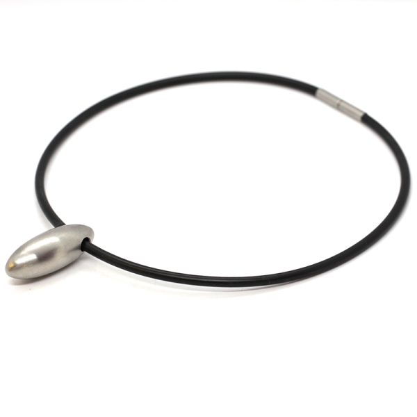 monomania Pure Anhänger Edelstahl matt am Kautschukreif 50200 NEU