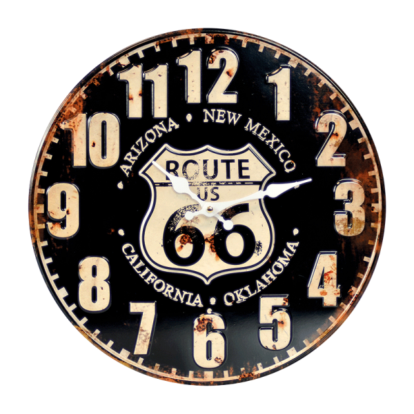TechnoLine Wanduhr Route66 Vintage WT5010