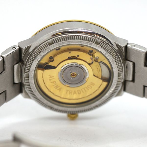 ALPINA Tradition Automatic Bi-Color Edelstahl IP Gold Ref. 1.296.0.0.82 (14850)