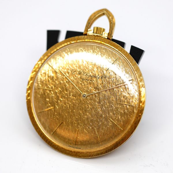 Chopard Taschenuhr 750er Gelbgold Handaufzug (28986)