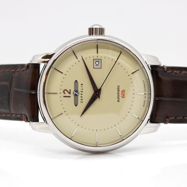 Zeppelin Herren Armbanduhr 8160-5 LZ 120 Bodensee Automatik Citizen-Miyota 8315 NEU