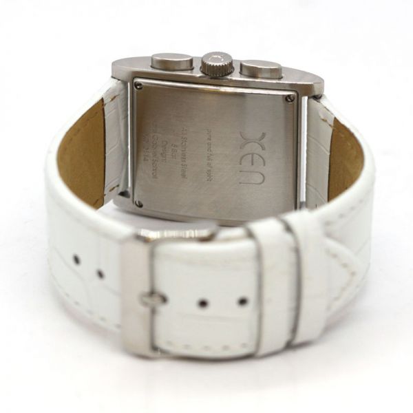 Damen Armbanduhr XEN Edelstahl Quarz Chrono XQ 0114 (11415)