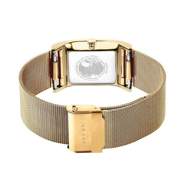 BERING Damen Armbanduhr Classic gold glänzend 10426-333-S NEU