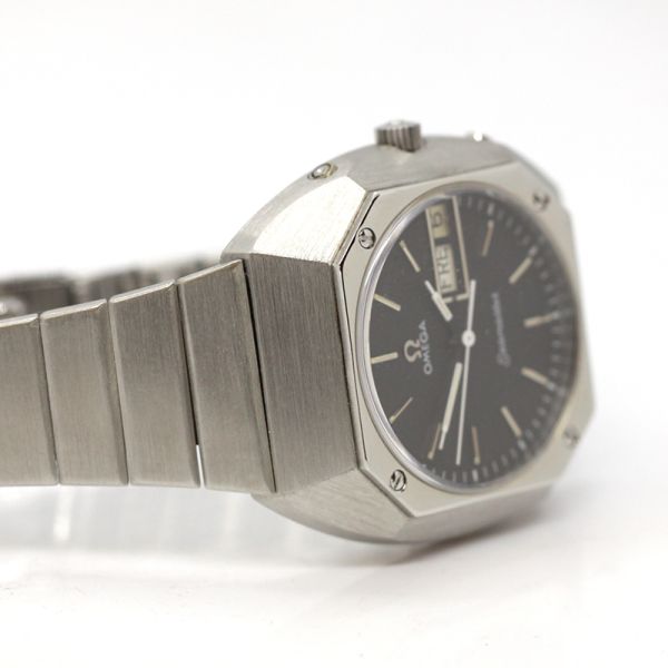 Omega Seamaster Vintage Day Date Edelstahl Quarz (13216)