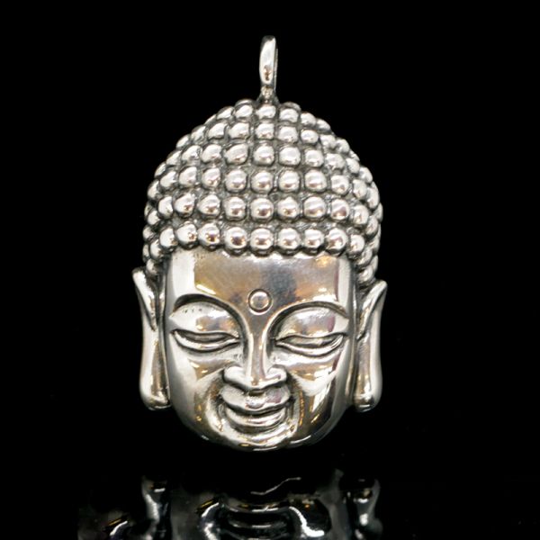Anhänger "BIG BUDDHA" 925er Silber by JJJ LA 30 x 50 mm NEU