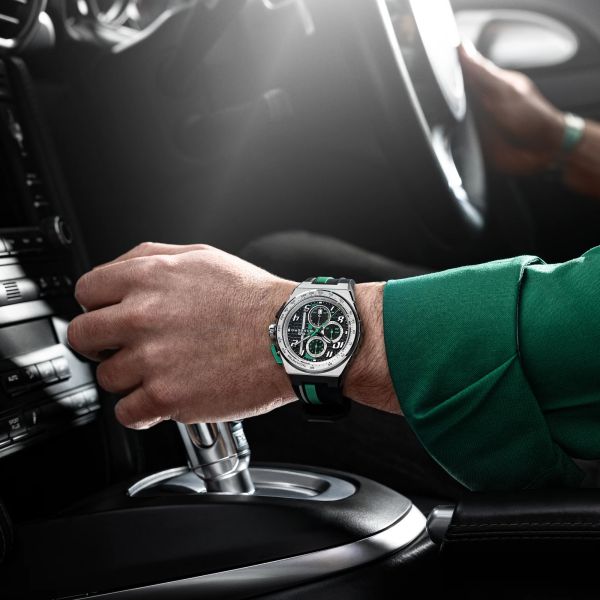 BOMBERG APEX GB Edelstahl Quarz Chronograph NT42CHSP.01-2.12 NEU