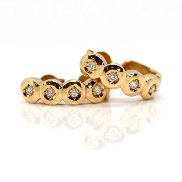 Brillant Ohrstecker 585er Gelbgold 0,08 Ct (20812)