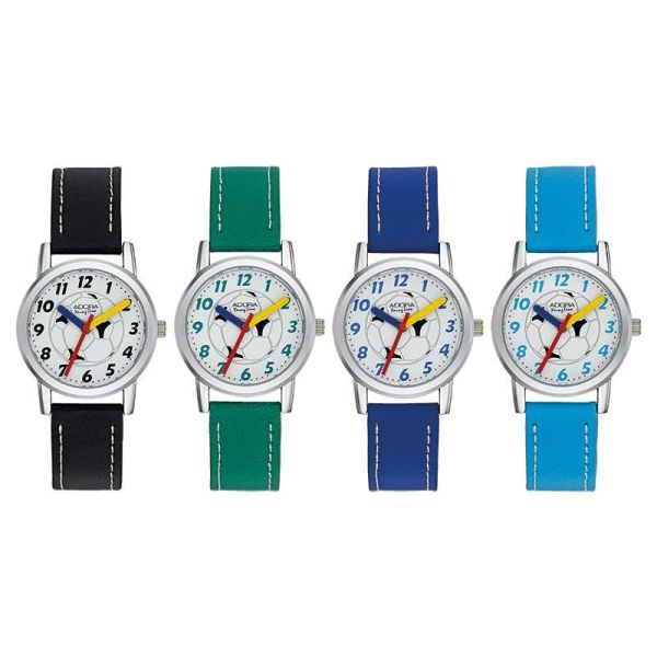Adora Youngline Kinder Armbanduhr Fußball grün (AY4462)