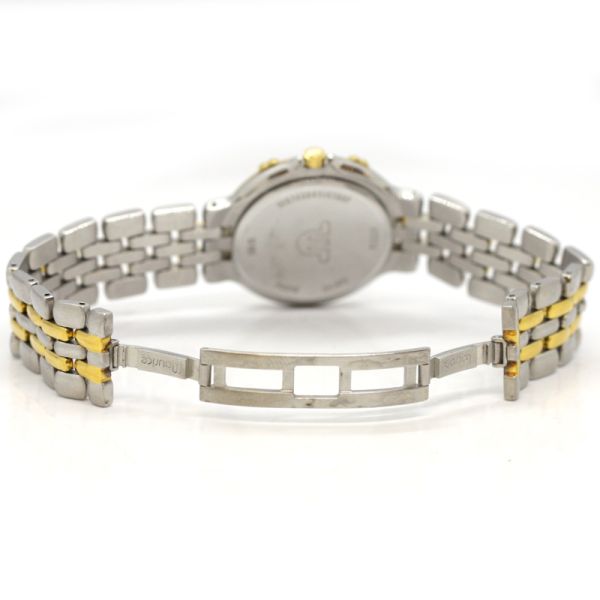 Maurice Lacroix Calypso Unisex Armbanduhr Edelstahl Quarz Ref. 95327 Ø 35 mm (12479)