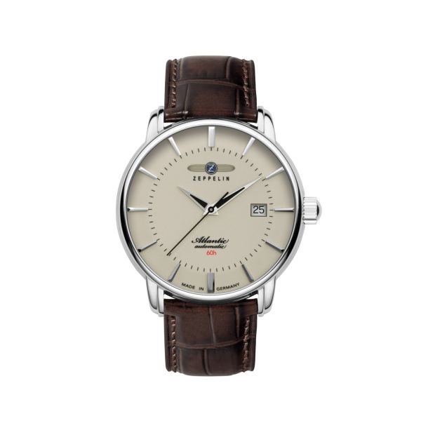 Zeppelin Herren Armbanduhr CM831S Atlantic Automatik Citizen-Miyota Ref. 8460-5 NEU