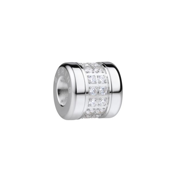 BERING Charm Set Arctic Symphony silber glänzend weiß Love-2 NEU
