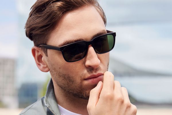 Lilienthal Berlin Sonnenbrille Skalitzer Black Glossy Green S01-G01A01Z NEU