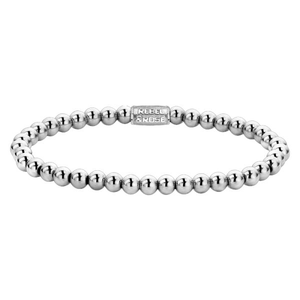 Rebel & Rose Armband "Silver Shine" 4 mm RR-40040-S-S 16,5 cm NEU