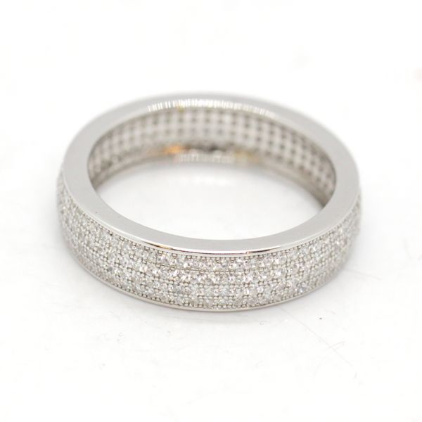 Ring Micro Pavé Zirkonia 925er Sterling Silber GR 58 BR11274-58