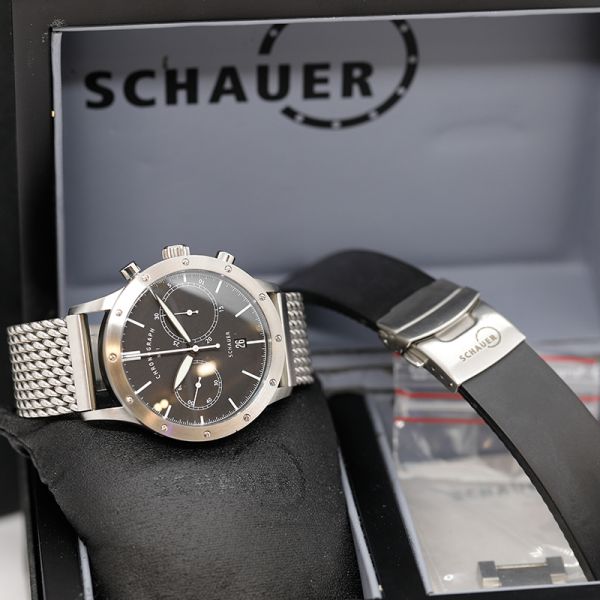 Schauer Chronograph Edition 14 Automatik Full Set NO. 1 aus 2008 (24801)