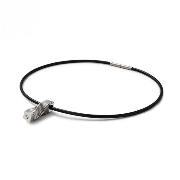 monomania Anhänger, Edelstahl, stabförmig und drehbar