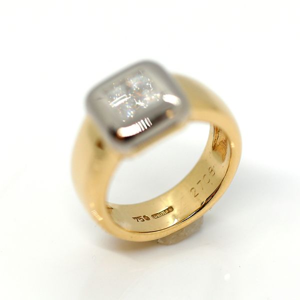 Diamant Ring 750er Gold WEMPE (34734)