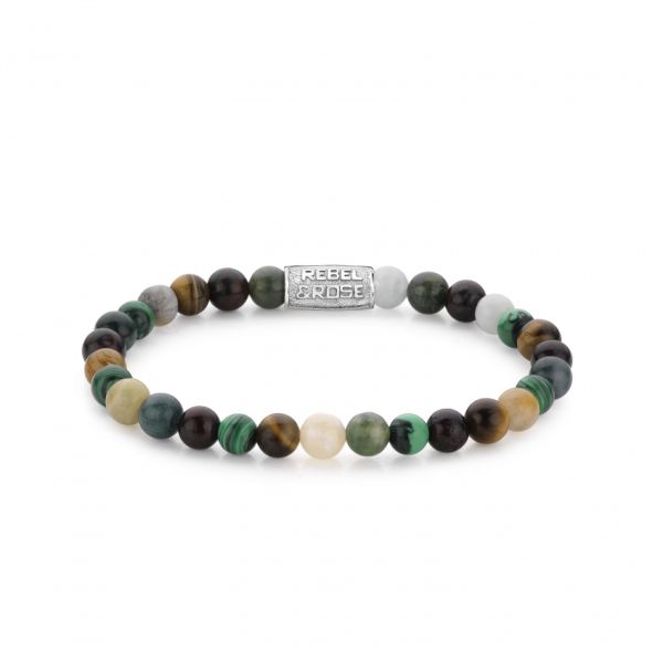 Rebel & Rose Armband "More Colors Than Most" 18,5 cm RR-40050-G-S NEU