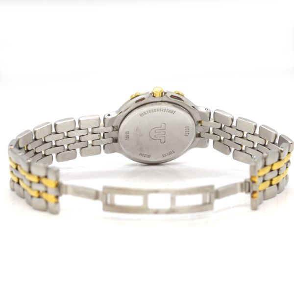 Maurice Lacroix Calypso Unisex Armbanduhr Edelstahl Quarz Ref. 95327 Ø 35 mm (12479)