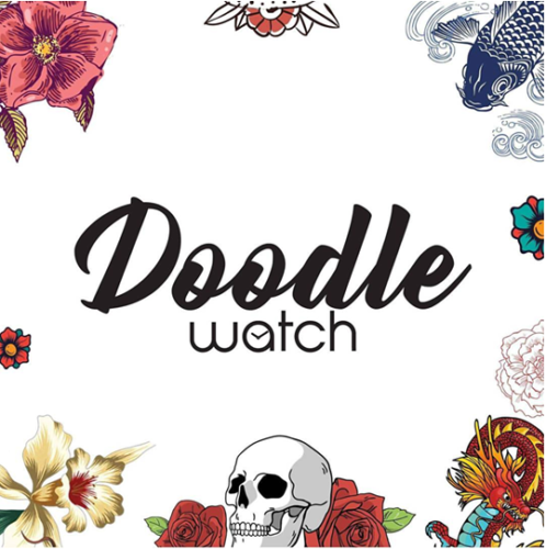Doodle Uhr COMIC SKULL DOODLE WATCH DOSK003 NEU