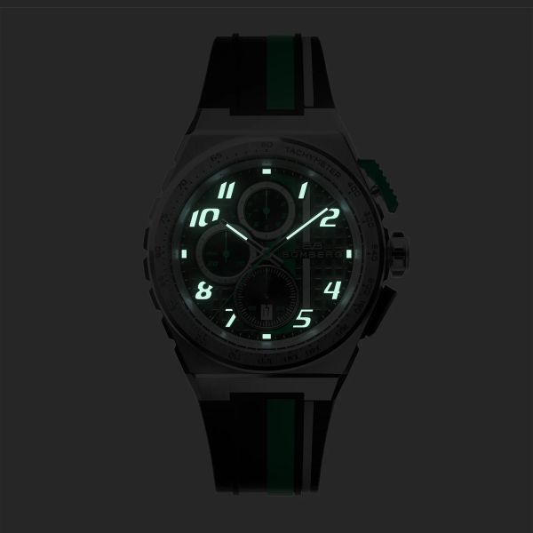 BOMBERG APEX GB Edelstahl Quarz Chronograph NT42CHSP.01-2.12 NEU
