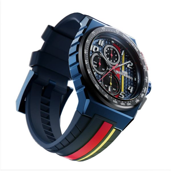 BOMBERG APEX RB Edelstahl Quarz Chronograph NT42CHPBL.01-4.12 NEU