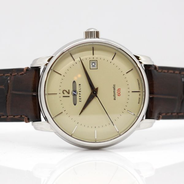 Zeppelin Herren Armbanduhr 8160-5 LZ 120 Bodensee Automatik Citizen-Miyota 8315 NEU