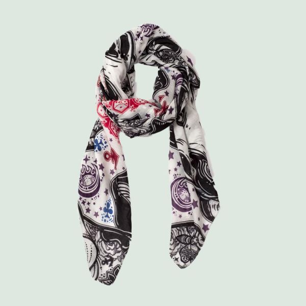 Doodle Scarf Schal "TERRIER DOG" DOFO010 NEU