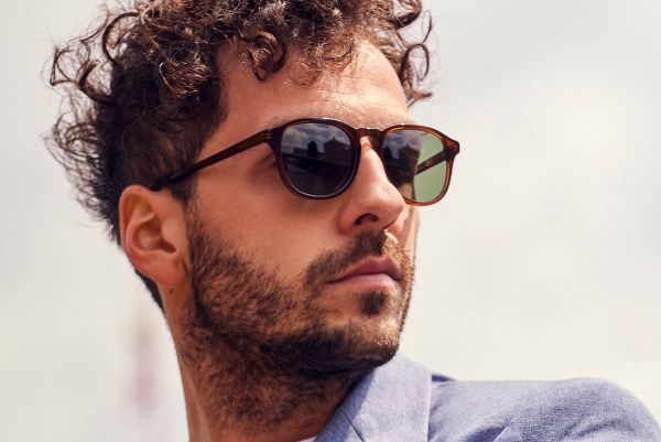 Lilienthal Berlin Sonnenbrille Schönhauser Brown Glossy Green S03-A05S-01Z NEU