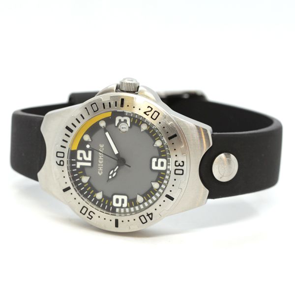 Chiemsse Armbanduhr Sportuhr UNISEX Ref 9025 Zifferblatt Grau NEU