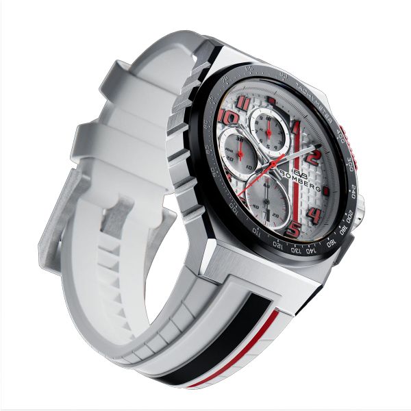 BOMBERG APEX WR Edelstahl Quarz Chronograph NT42CHSP.01-1.12 NEU