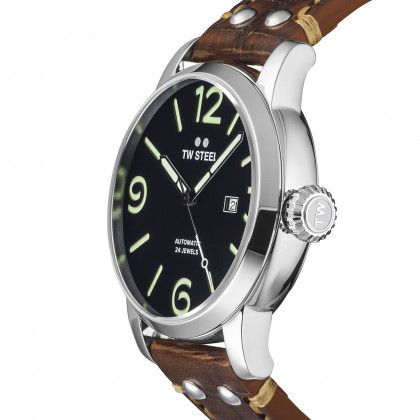 TW STEEL MS15 Maverick 45 mm Edelstahl Automatik NEU