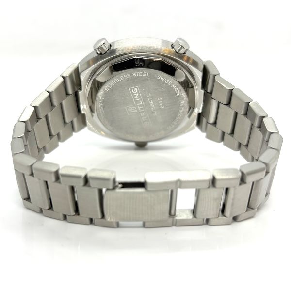 Breitling Vintage TransOcean Chrono Edelstahl Ref. 2119 Caliber-12 Revisioniert (26676)