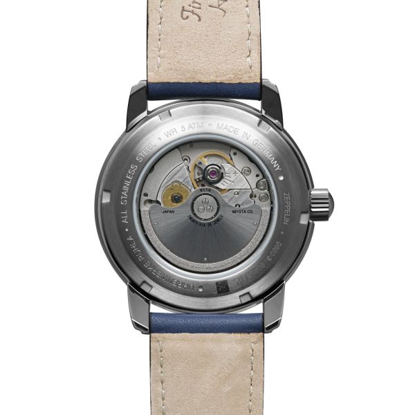 Zeppelin Herren Armbanduhr 100 Jahre Méditerranée Automatic Ref. 9690-3 NEU