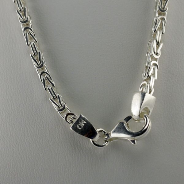 Königskette 925er Silber 2,4 mm Länge 55 cm NEU