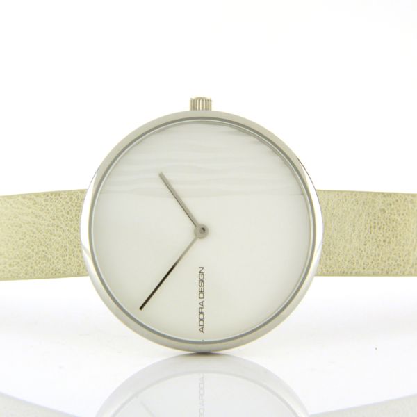 Adora Design Damen Armbanduhr AD8168 am Lederband