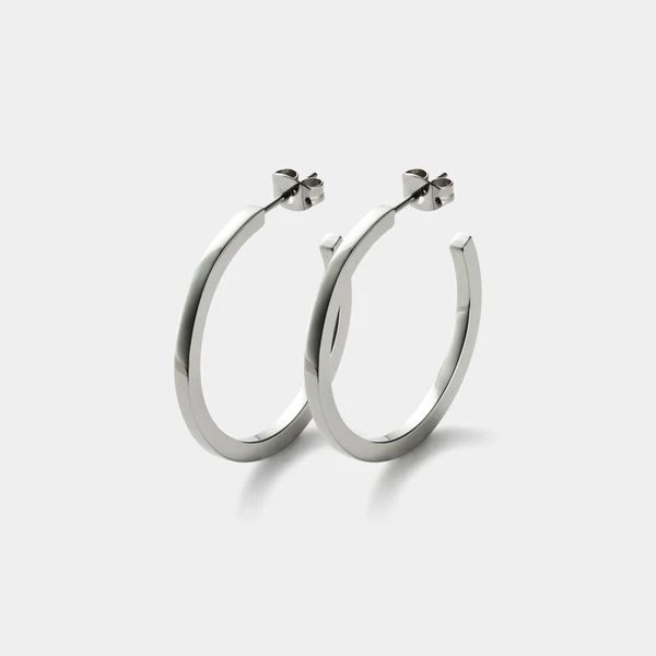 monomania Creolen Edelstahl matt ø 31 mm 31330M NEU