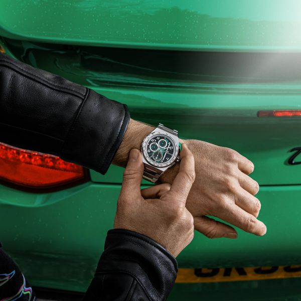 BOMBERG APEX GB Edelstahl Quarz Chronograph NT42CHSP.01-2.12 NEU