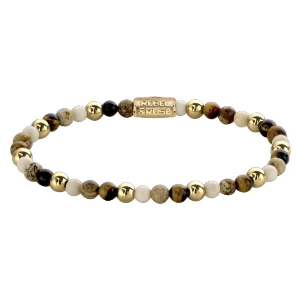 Rebel & Rose Armband "Autumn Love" 4 mm RR-40057-G-S 16,5 cm NEU