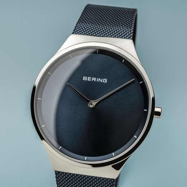 BERING UNISEX Armbanduhr Classic silber glänzend 12138-307 NEU
