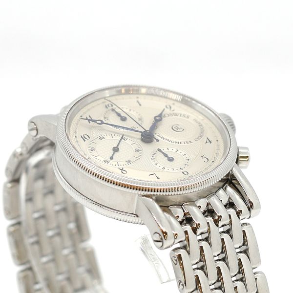 Chronoswiss LUNAR Edelstahl Chronograph Ref. CH7523C Full Set (24738)