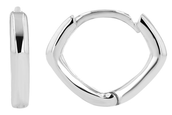 Creolen "Javor" 925er Silber rhodiniert 5300480-002 NEU