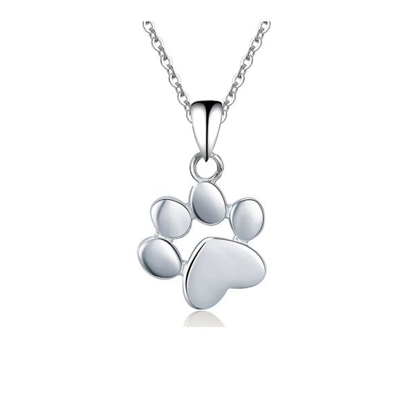 Anhänger "Hundetatze" 925er Silber rhodiniert BPANDOF01 NEU