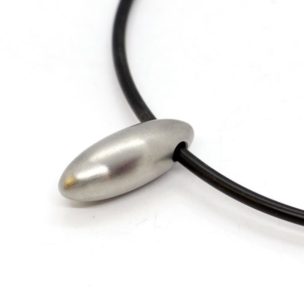 monomania Pure Anhänger Edelstahl matt am Kautschukreif 50200 NEU