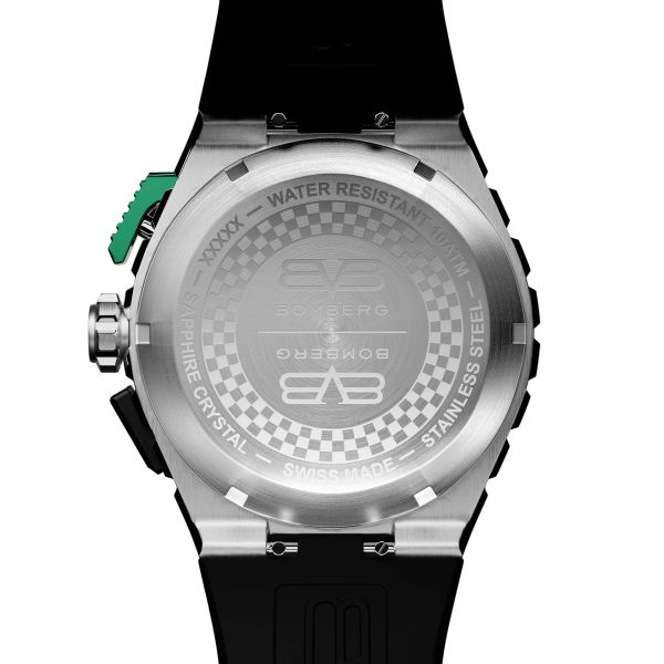 BOMBERG APEX GB Edelstahl Quarz Chronograph NT42CHSP.01-2.12 NEU