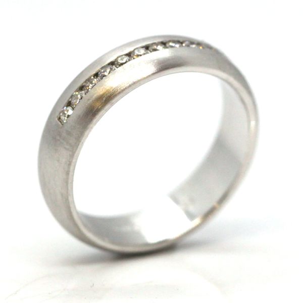 Brillant Bandring 585er Weißgold GR 51 0,30 Ct Diamanten im Brillantschliff (10854)