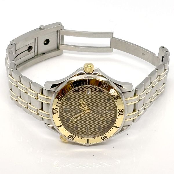 Omega Seamaster 300M Automatik Edelstahl 18Kt Gold Ref. 168.1503 (31546)