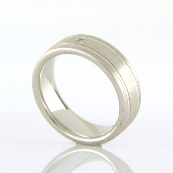 GOOIX Diamant Ring 925er Silber 0,02 Ct GR 48 NEU UVP.: 119,-