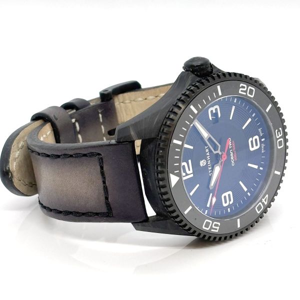 Steinhart Ocean II premium Carbon Black Automatik aus 08/23 frischer Service (36771)