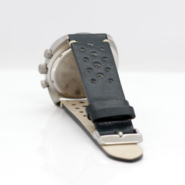 Adora Nautic Herren Armbanduhr Chronograph stahlfarben/ grün AN2313